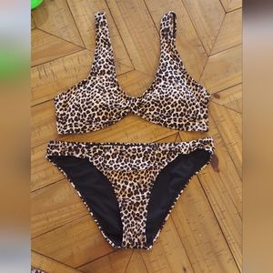 Cabana Del Sol Leopard Bikini